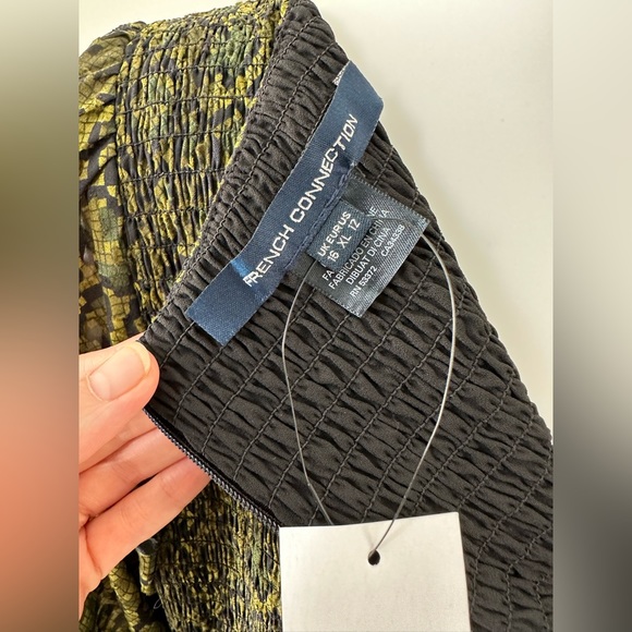 NWT- French Connection Aurey Smocked Maxi - 12 - Picture 5 of 6